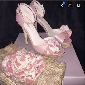 Bakers Floretina Platforms & Wristlet